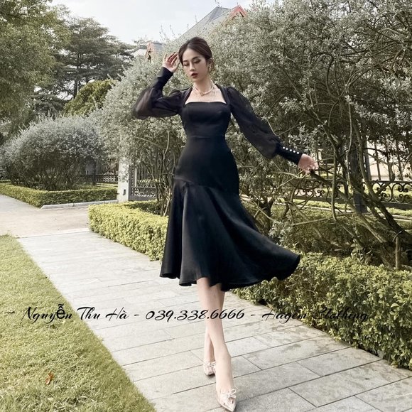 Dresses | Sexy Elegant Party Night Satin Midi Dress With Slit Black ...